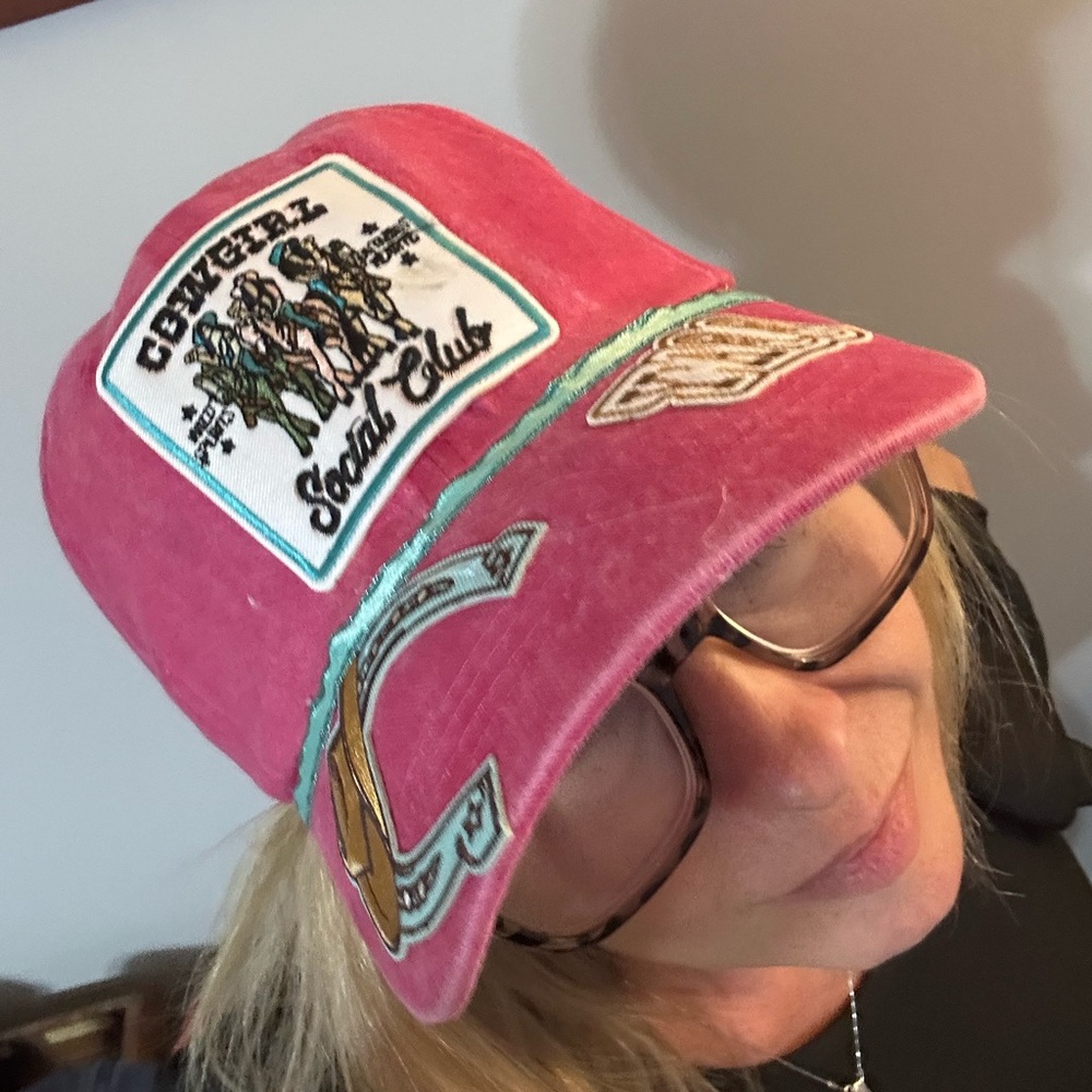 Pink Cowboy Social Club Cap